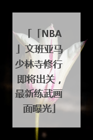 「NBA」文班亚马少林寺修行即将出关，最新练武画面曝光