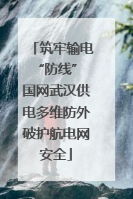 筑牢输电“防线” 国网武汉供电多维防外破护航电网安全