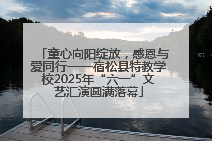童心向阳绽放，感恩与爱同行——宿松县特教学校2025年“六一”文艺汇演圆满落幕