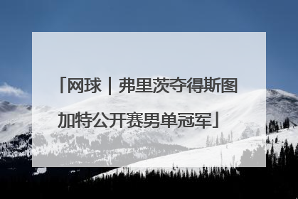 网球｜弗里茨夺得斯图加特公开赛男单冠军