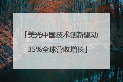 美光中国技术创新驱动35%全球营收增长