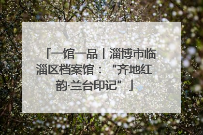 一馆一品丨淄博市临淄区档案馆：“齐地红韵·兰台印记”