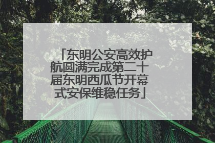 东明公安高效护航圆满完成第二十届东明西瓜节开幕式安保维稳任务
