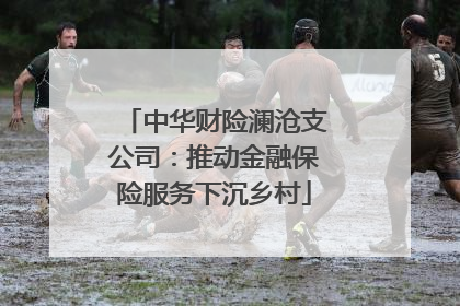 中华财险澜沧支公司：推动金融保险服务下沉乡村