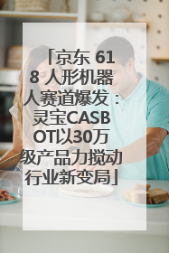 京东 618 人形机器人赛道爆发：灵宝CASBOT以30万级产品力搅动行业新变局