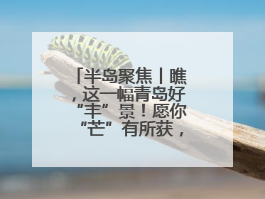 半岛聚焦丨瞧，这一幅青岛好“丰”景！愿你“芒”有所获，“种”有所得