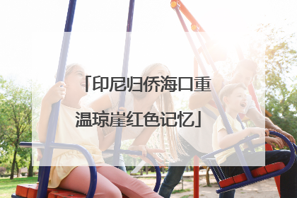 印尼归侨海口重温琼崖红色记忆