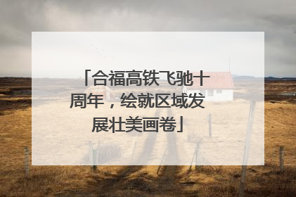 合福高铁飞驰十周年，绘就区域发展壮美画卷