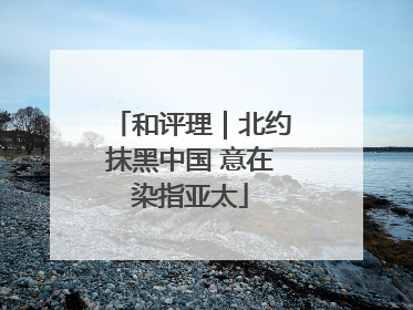 和评理｜北约抹黑中国 意在染指亚太
