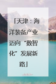 天津：海洋装备产业迈向“数智化”发展新路