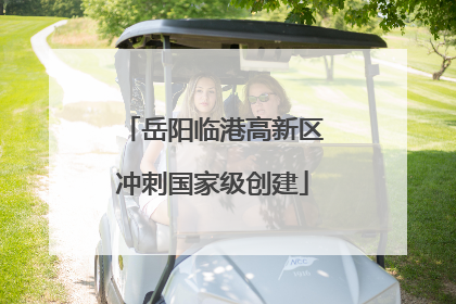 岳阳临港高新区冲刺国家级创建