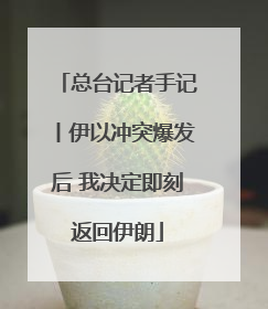 总台记者手记丨伊以冲突爆发后 我决定即刻返回伊朗