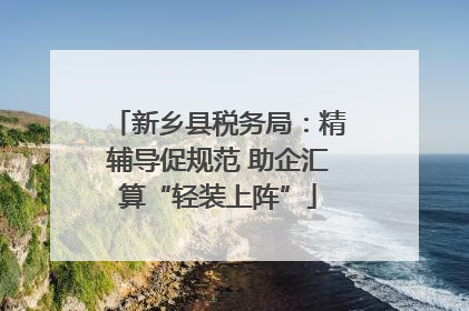 新乡县税务局：精辅导促规范 助企汇算“轻装上阵”