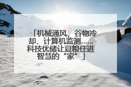 机械通风、谷物冷却、计算机监测……科技优储让夏粮住进智慧的“家”