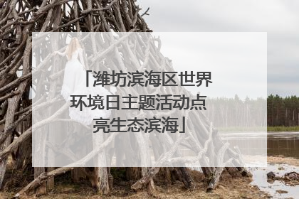 潍坊滨海区世界环境日主题活动点亮生态滨海