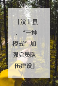 汶上县：“三种模式”加强党员队伍建设