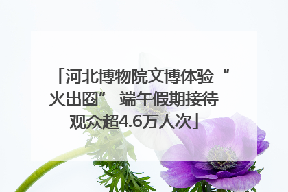 河北博物院文博体验“火出圈” 端午假期接待观众超4.6万人次