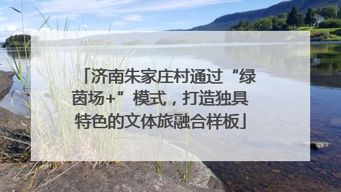 济南朱家庄村通过“绿茵场+”模式，打造独具特色的文体旅融合样板