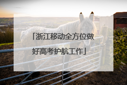 浙江移动全方位做好高考护航工作