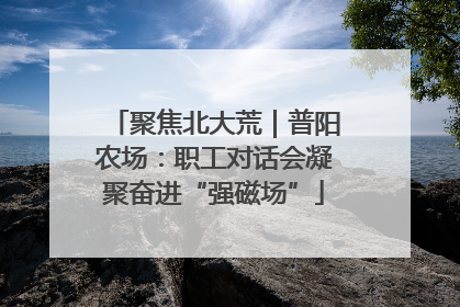 聚焦北大荒｜普阳农场：职工对话会凝聚奋进“强磁场”