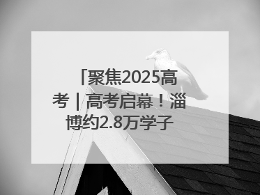 聚焦2025高考｜高考启幕！淄博约2.8万学子奔赴逐梦考场