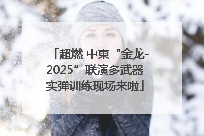 超燃 中柬“金龙-2025”联演多武器实弹训练现场来啦