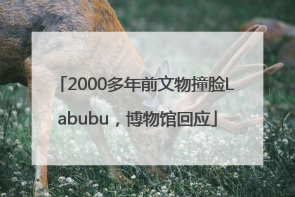 2000多年前文物撞脸Labubu，博物馆回应